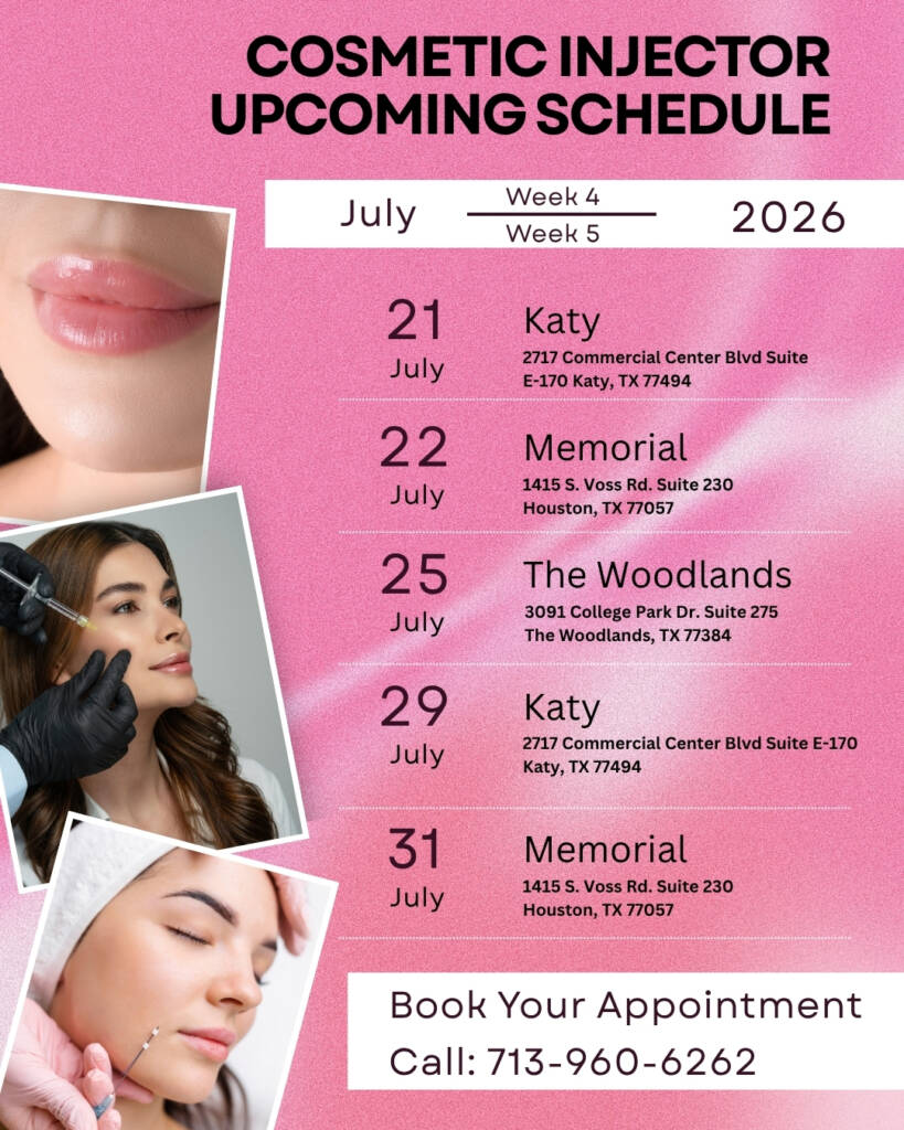 Cosmetic Injector Available July 2026