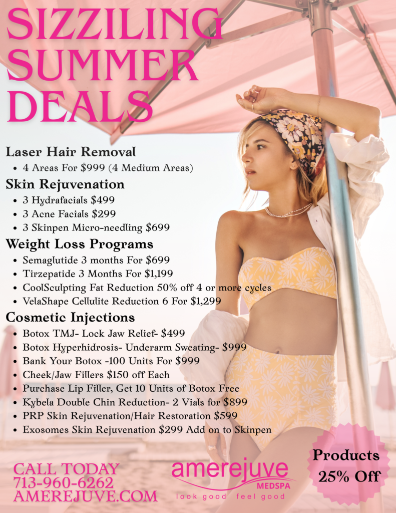 Medspa Specials Deals in Katy - The Woodlands - Houston